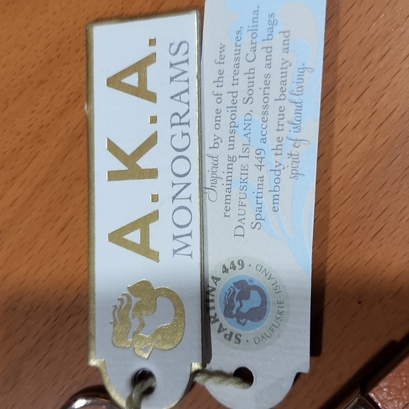 Spartina 449 Leather keychain
